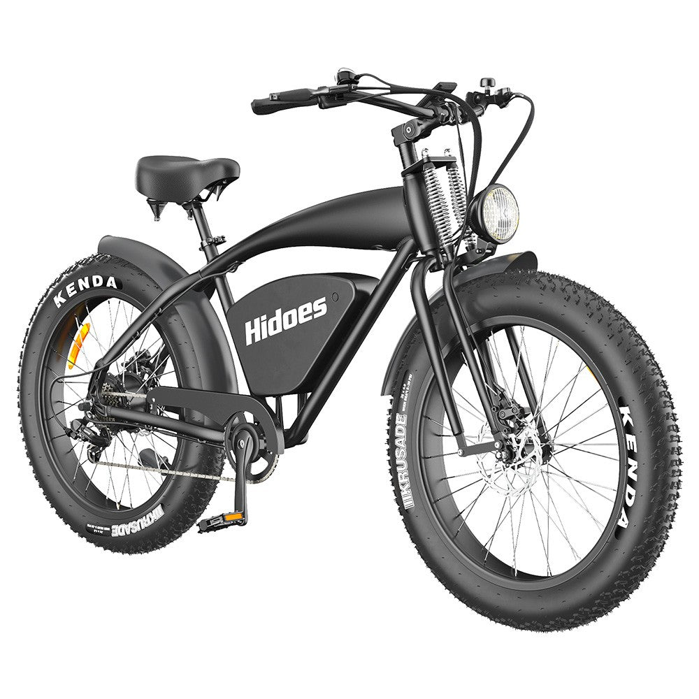 Hidoes B3 eBike 26" Fat-Reifen 1200W-Motor 48V 18.2Ah Batterie