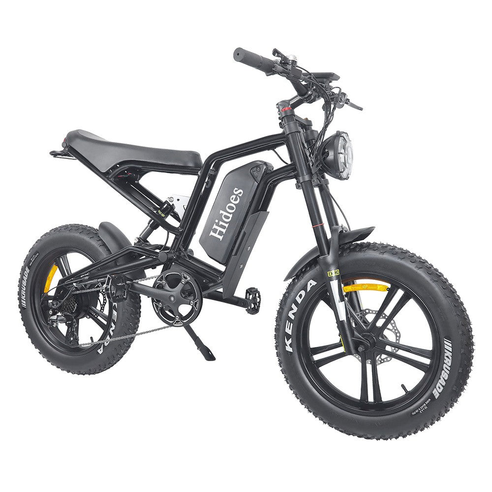 Hidoes B6 Electric Dirt Bike 20" Fat Tires 1200W Motor 48V 17.5Ah Battery