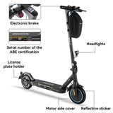 Honey Whale E9 Electric Scooter with ABE 8.5" Tires 500W 36V 7.5Ah Battery