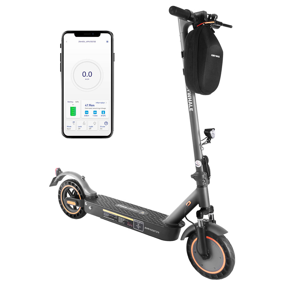 Honey Whale E9 MAX Electric Scooter with ABE 10" Tires 500W 36V 10Ah Battery