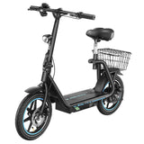 Honey Whale M5 Elite Electric Scooter with Seat 14" Tires 500W 48V 13Ah Battery