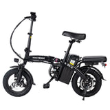 Honey Whale S6-S Electric City Bike 14" Tires 250W Motor 48V 10.4Ah Battery