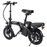 Honey Whale S6-S Electric City Bike 14" Tires 250W Motor 48V 10.4Ah Battery