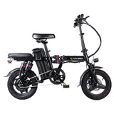 Honey Whale S6-S Electric City Bike 14" Tires 250W Motor 48V 10.4Ah Battery