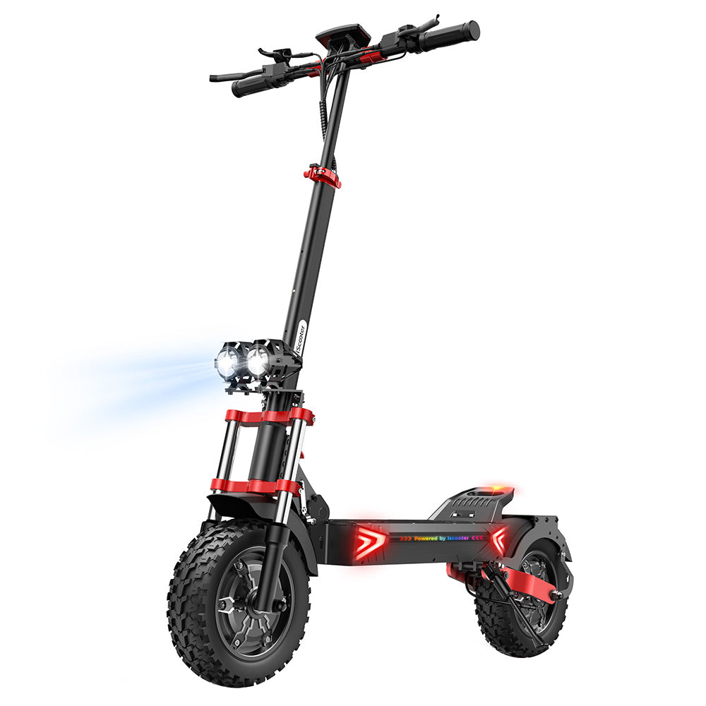 iScooter iX8 Electric Scooter 12" Tires Dual 1200W Motors 48V 20AH Battery