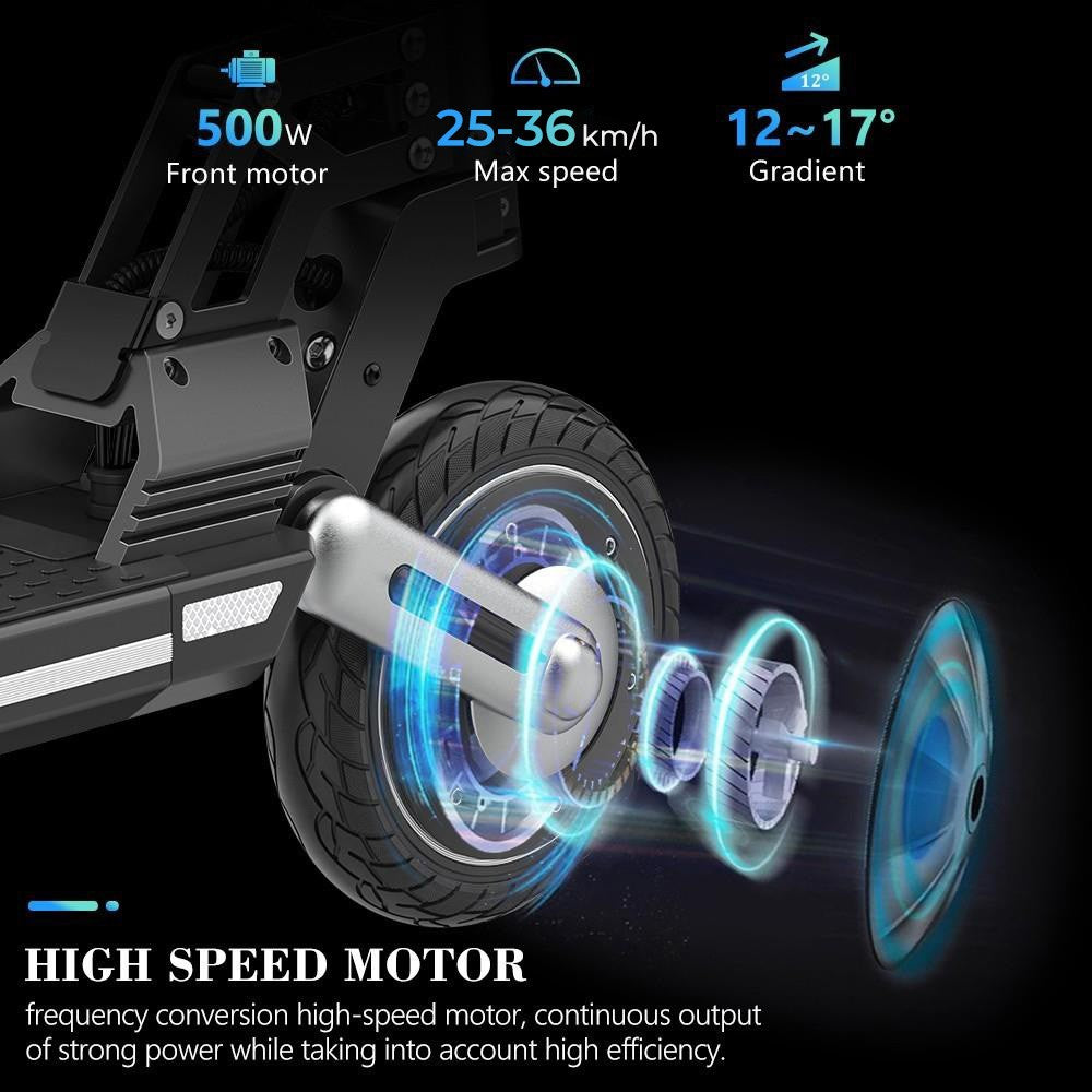 iENYRID M8 Electric Scooter 9.5" Tires 500W Motor 48V 10Ah Battery