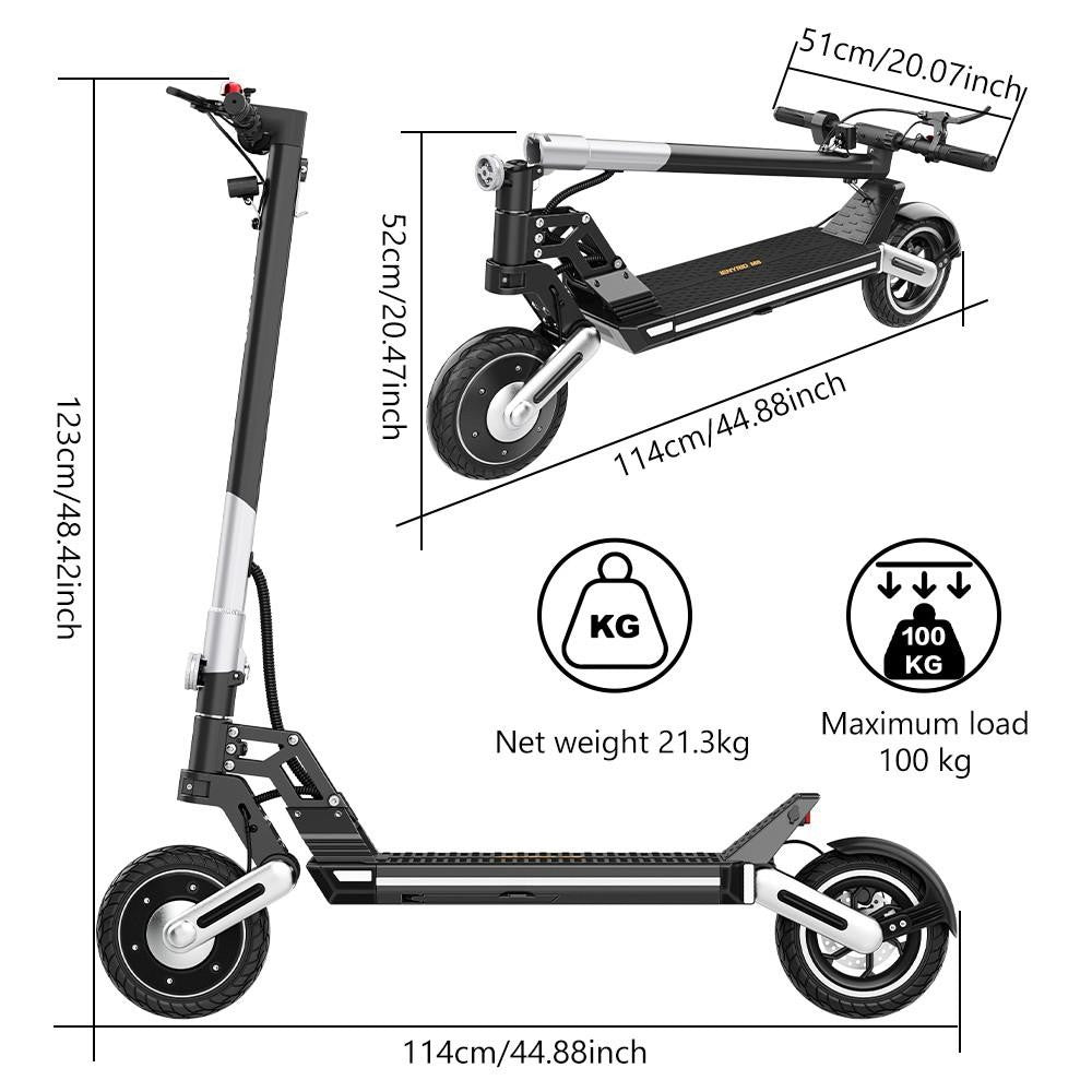 iENYRID M8 Electric Scooter 9.5" Tires 500W Motor 48V 10Ah Battery