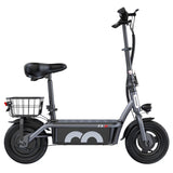 iScooter F3 Electric Scooter With Basket 10" Tires 1000W 48V 13AH Battery