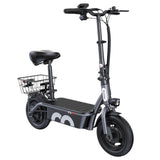 iScooter F3 Electric Scooter With Basket 10" Tires 1000W 48V 13AH Battery