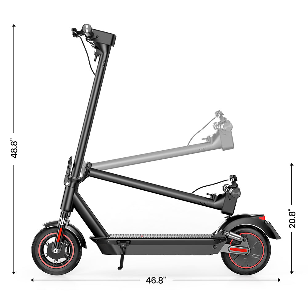 iScooter i10Max Electric Scooter 10" Tires 750W Motor 48V 18Ah Battery