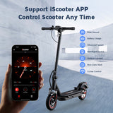 iScooter i10Max Electric Scooter 10" Tires 750W Motor 48V 18Ah Battery