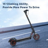 iScooter i10Max Electric Scooter 10" Tires 750W Motor 48V 18Ah Battery