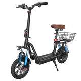 iScooter i12 Electric Scooter With Basket 12" Tires 500W 36V 7.5AH Battery