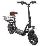 iScooter i12 Electric Scooter With Basket 12" Tires 500W 36V 7.5AH Battery