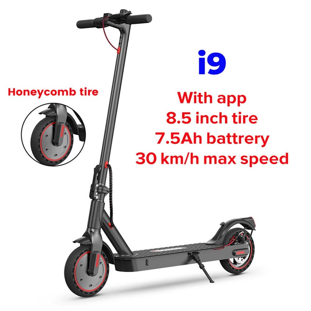 iScooter i9 Electric Scooter 8.5" Tires 350W Motor 36V 7.5Ah Battery