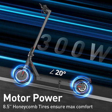 iScooter i9 Electric Scooter 8.5" Tires 350W Motor 36V 7.5Ah Battery