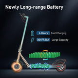 iScooter i9 Electric Scooter 8.5" Tires 350W Motor 36V 7.5Ah Battery