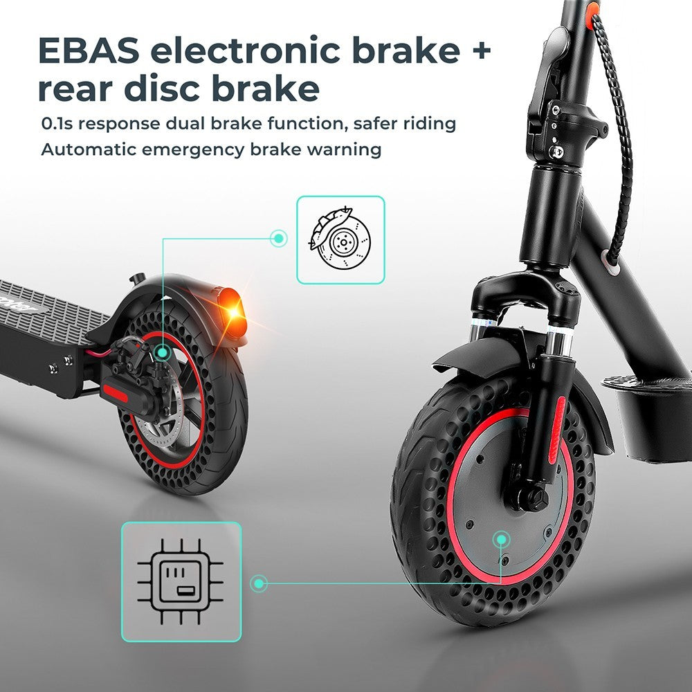 iScooter i9 Max Electric Scooter 10" Tires 500W Motor 36V 10Ah Battery