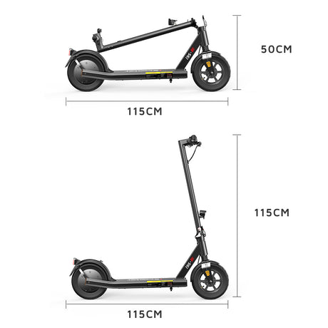 iScooter i9S Electric Scooter 10" Tires 500W Motor 36V 10Ah Battery