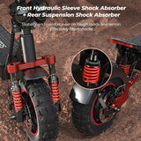 iScooter iX5S Electric Scooter 11" Off-Road Tires 1000W Motor 48V 15Ah Battery