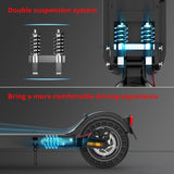 isinwheel E9T Max Electric Scooter with ABE 10" Tires 500W Motor 36V 10Ah Battery