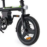 isinwheel U1 Electric Bike with Seat 14" Tires 250W Motor 36V 7.8Ah Battery