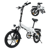 isinwheel U3 Electric Bike 16" Tires 500W Motor 36V 7.8Ah Battery