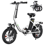 isinwheel U4 Electric Bike 16" Tires 500W Motor 36V 10.4Ah Battery