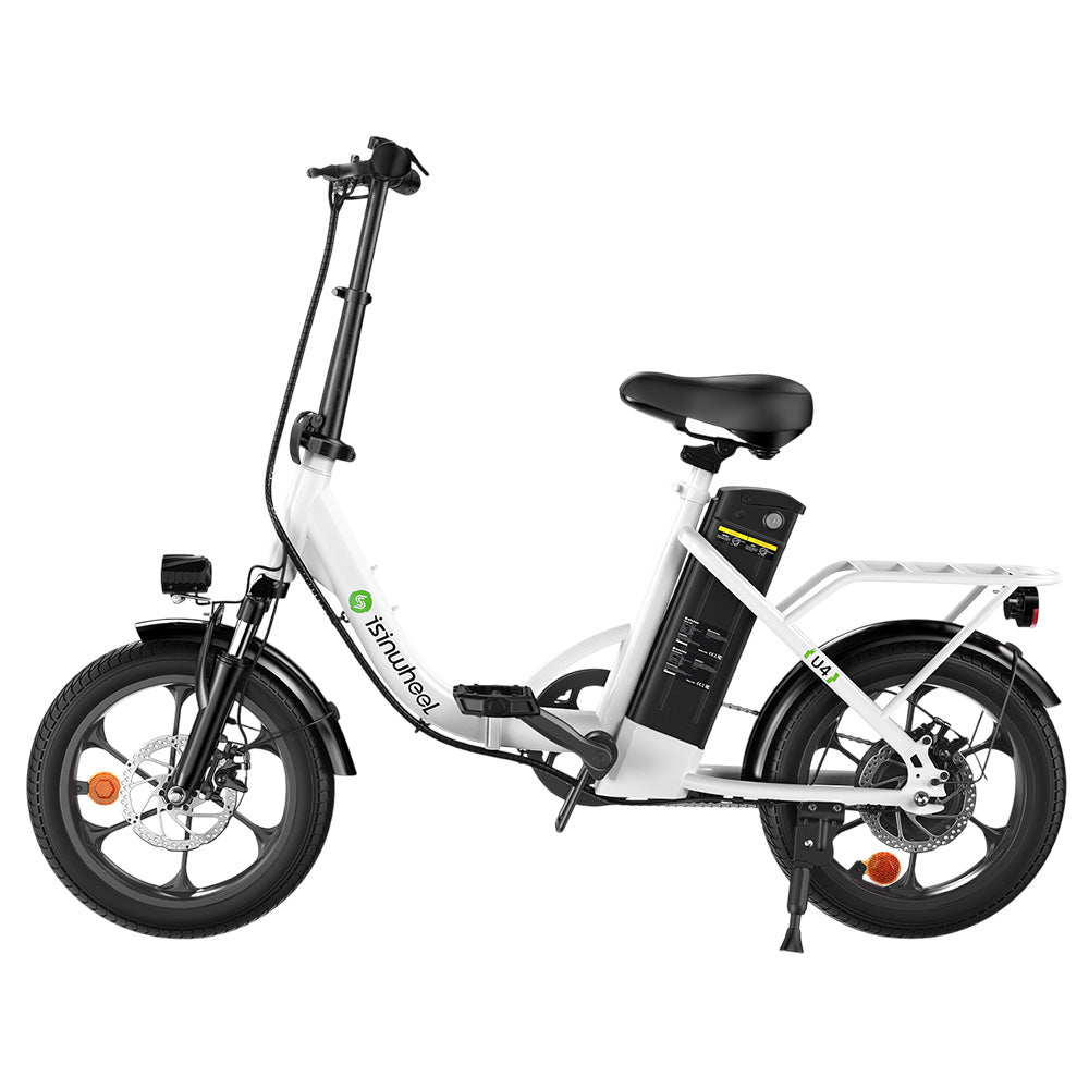 isinwheel U4 Electric Bike 16" Tires 500W Motor 36V 10.4Ah Battery