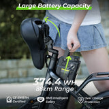 isinwheel U4 Electric Bike 16" Tires 500W Motor 36V 10.4Ah Battery