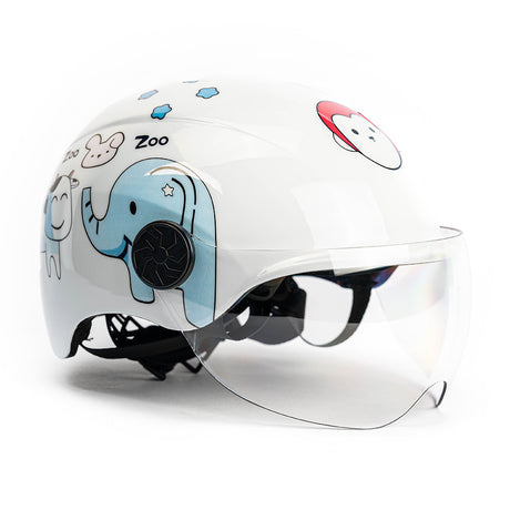 Cartoon Electric Motorcycle Helmet for Kids/Children