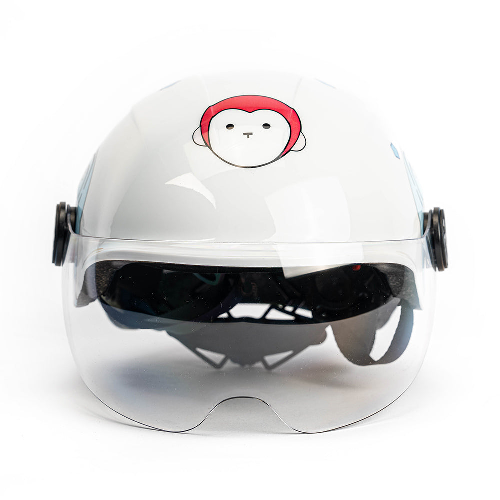 Cartoon Electric Motorcycle Helmet for Kids/Children