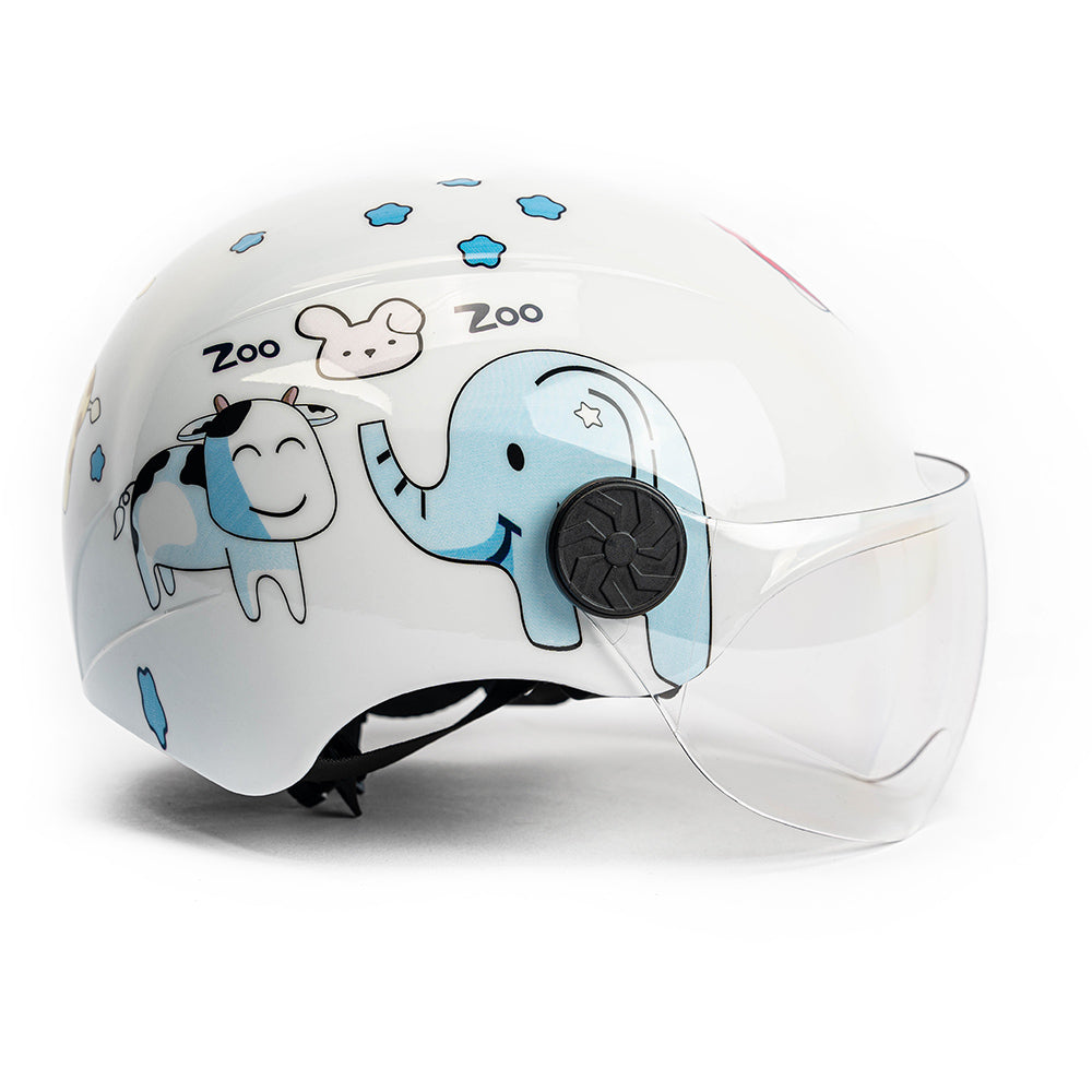 Cartoon Electric Motorcycle Helmet for Kids/Children