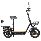 KuKirin C1 Pro Electric Scooter with Seat 14" Off-Road Tires 500W Motor 48V 26Ah Battery