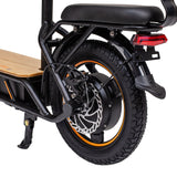 KuKirin C1 Pro Electric Scooter with Seat 14" Off-Road Tires 500W Motor 48V 26Ah Battery