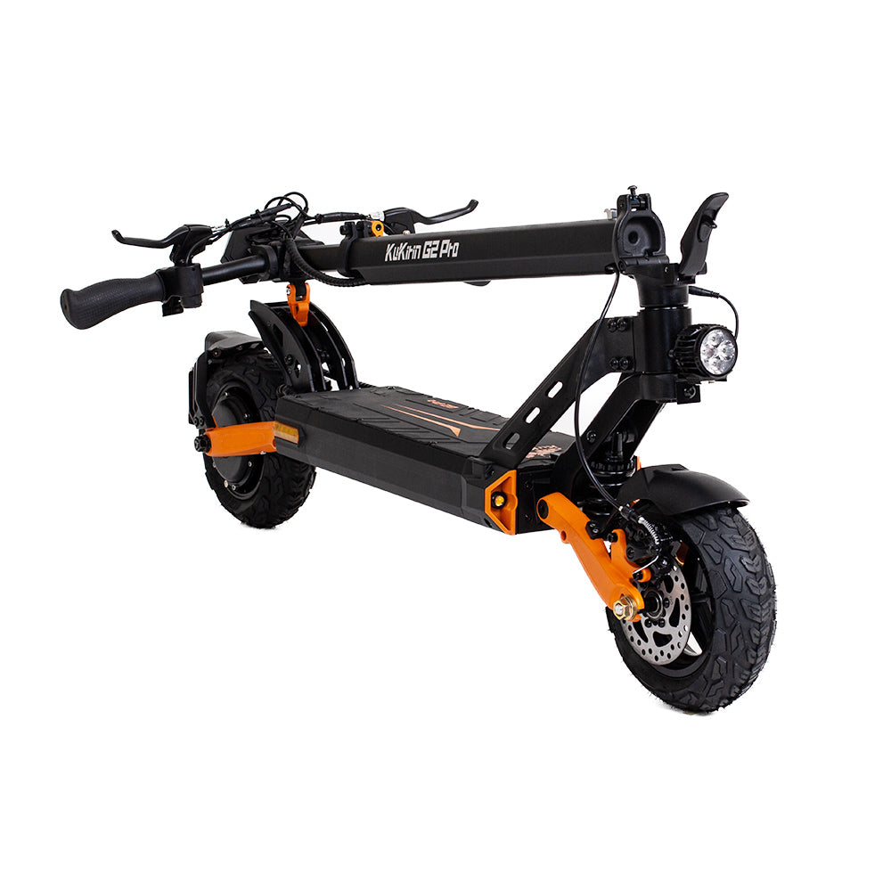 KuKirin G2 Pro Electric Scooter with Seat 9" Tires 600W 48V 15.6Ah Battery