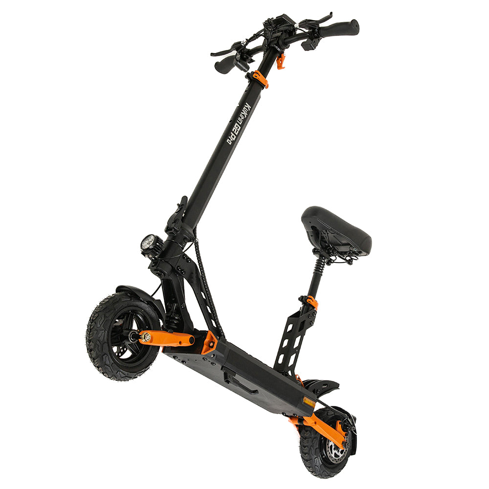 KuKirin G2 Pro Electric Scooter with Seat 9" Tires 600W 48V 15.6Ah Battery