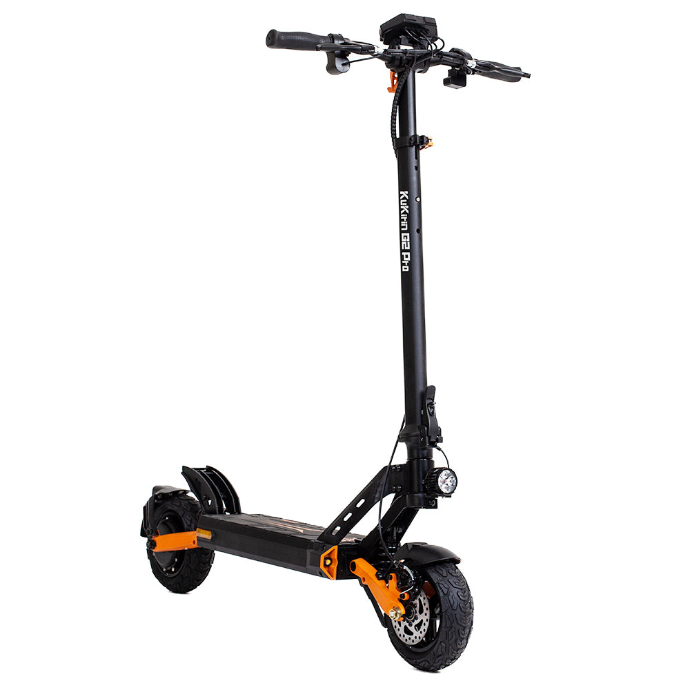 KuKirin G2 Pro Electric Scooter with Seat 9" Tires 600W 48V 15.6Ah Battery