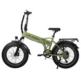 LAIFOOK Cityfun Electric Bike 20" Fat Tires 250W Motor 48V 14Ah Battery