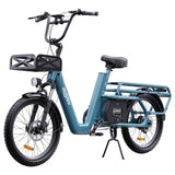 ONESPORT OT01 Electric Cargo Bike 20" Tires 650W Motor 48V 27Ah Battery