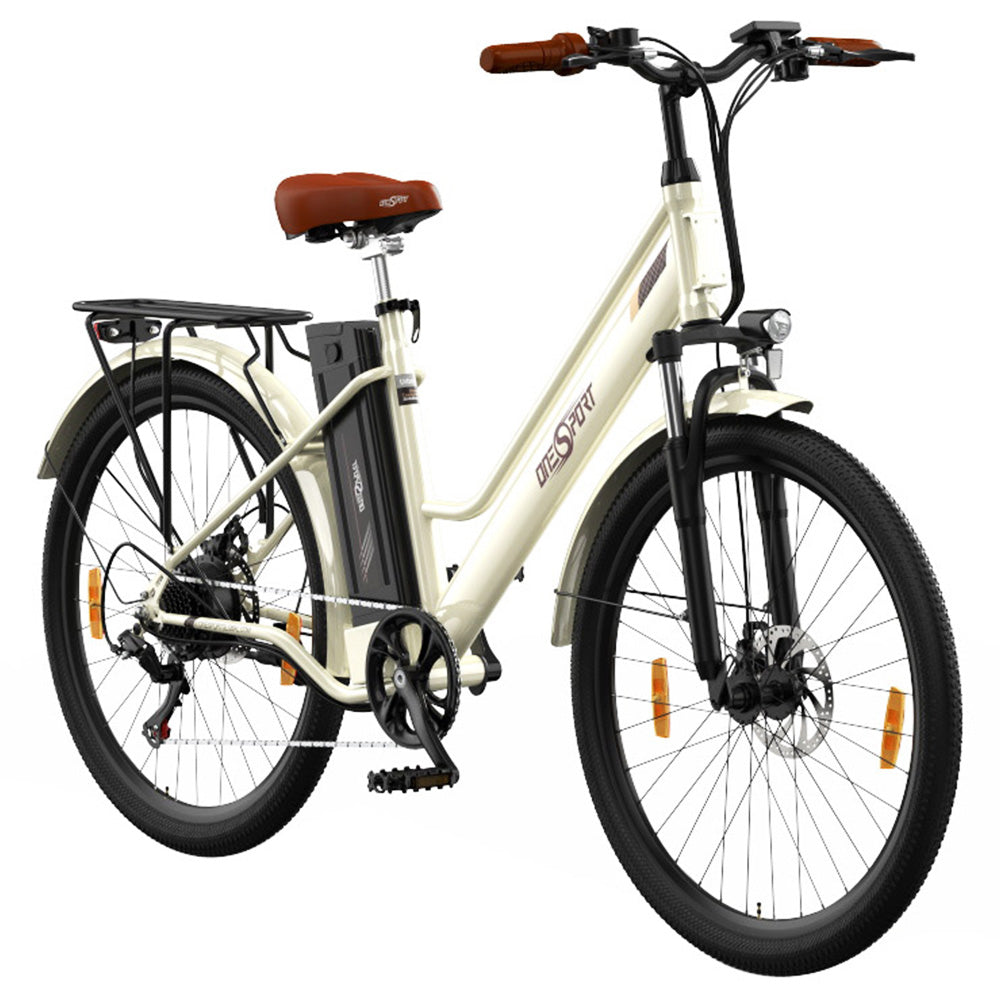 ONESPORT OT18-3 Electric City Bike 26" Tires 250W Motor 36V 14.4Ah Battery