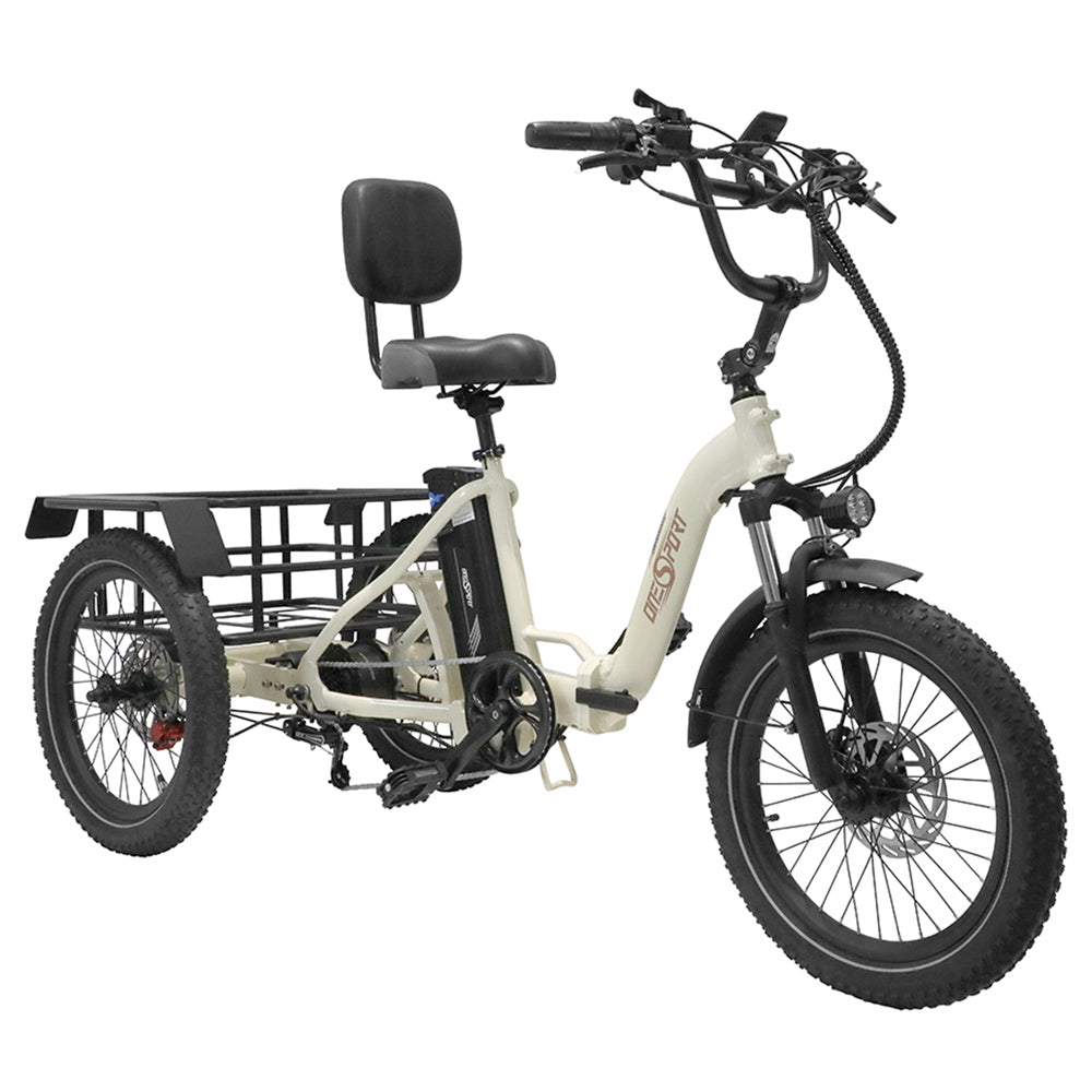 ONESPORT OT30 Electric Tricycle 20" Tires 500W 48V 13Ah