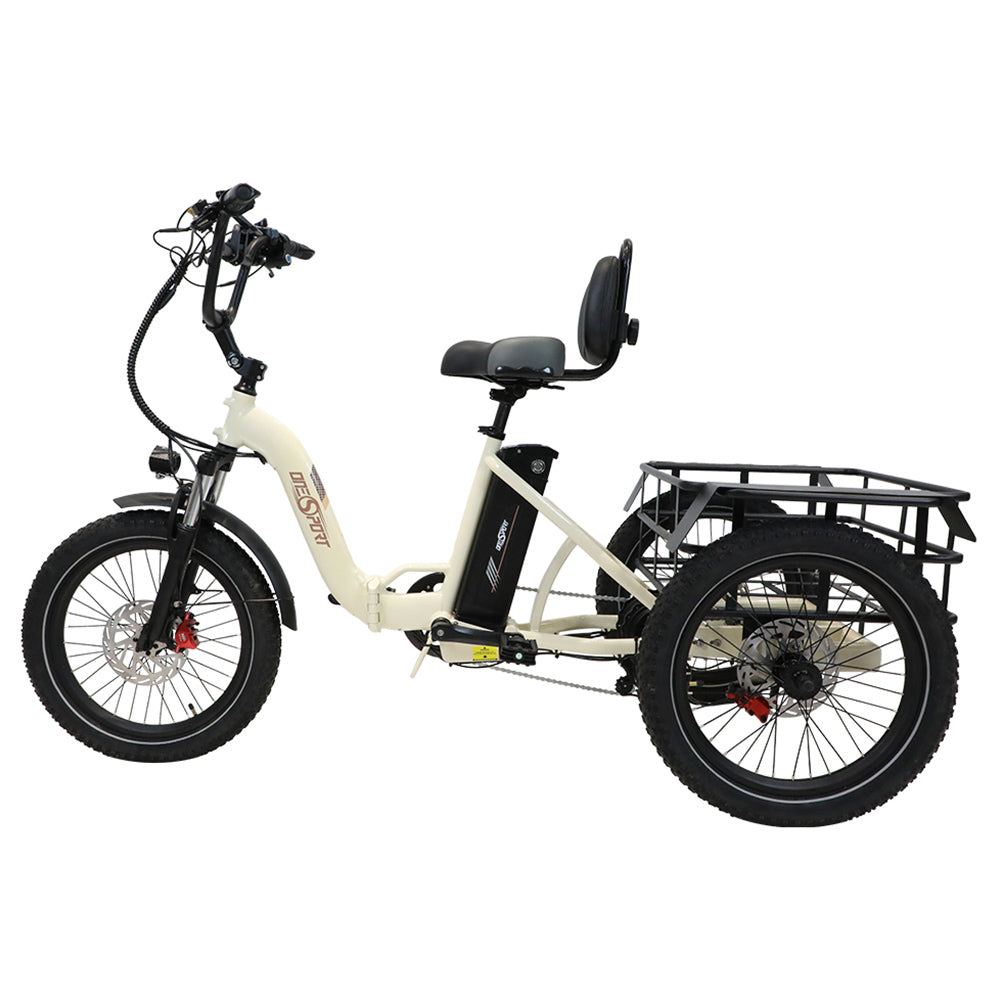 ONESPORT OT30 Electric Tricycle 20" Tires 500W 48V 13Ah