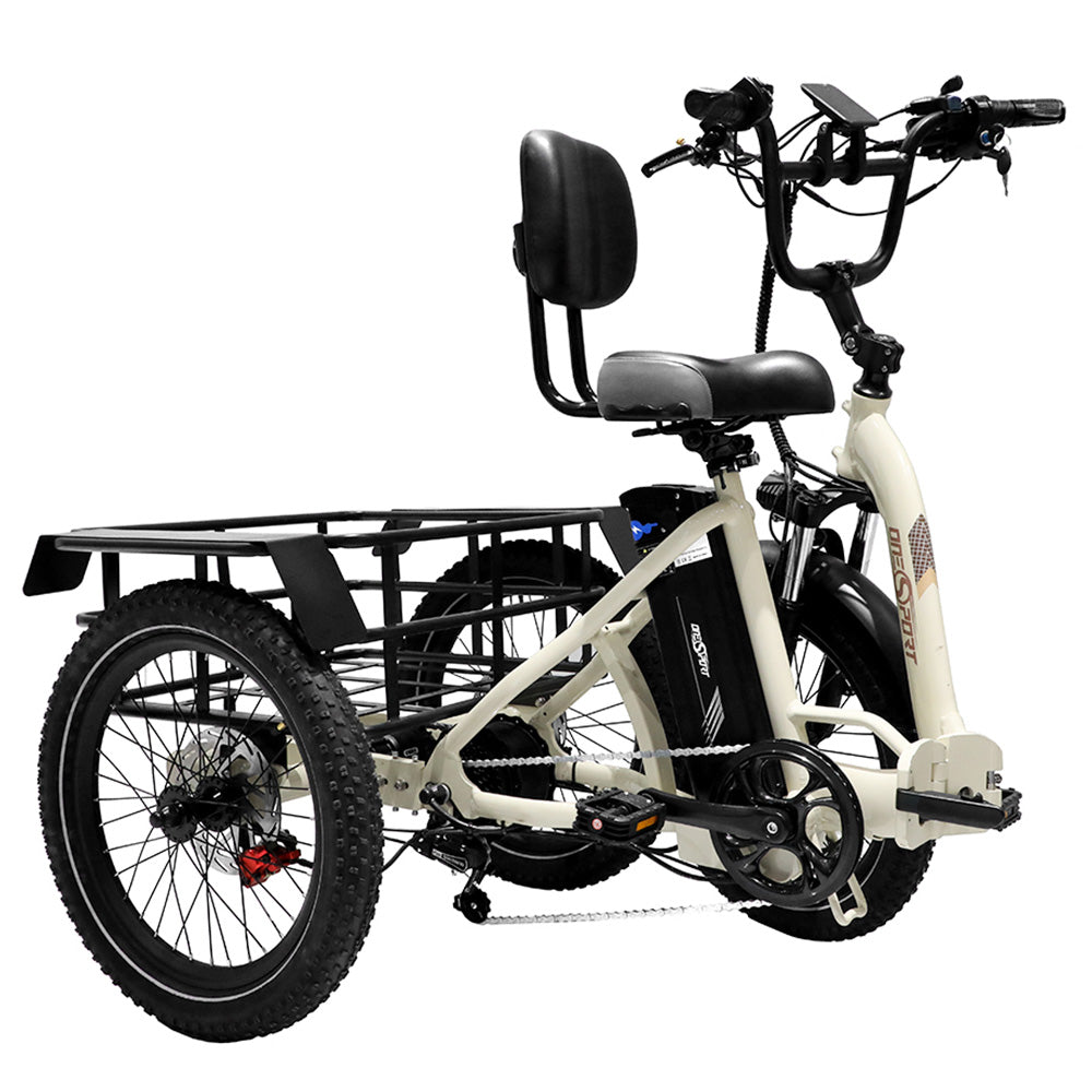 ONESPORT OT30 Electric Tricycle 20" Tires 500W 48V 13Ah