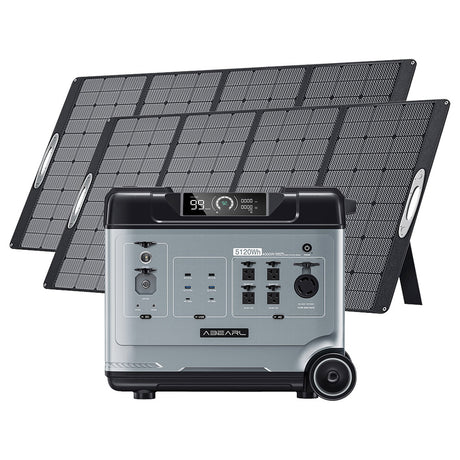 OUKITEL P5000 Pro Portable Power Station+PV400 400W Foldable Solar Panels