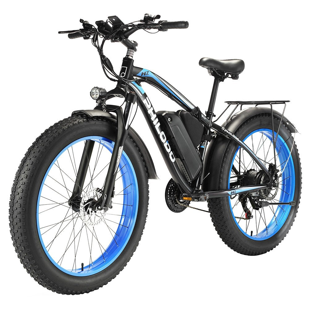 PHILODO H7 Electric Mountain Bike 26" Tires 1000W Motor 48V 17.5Ah Battery