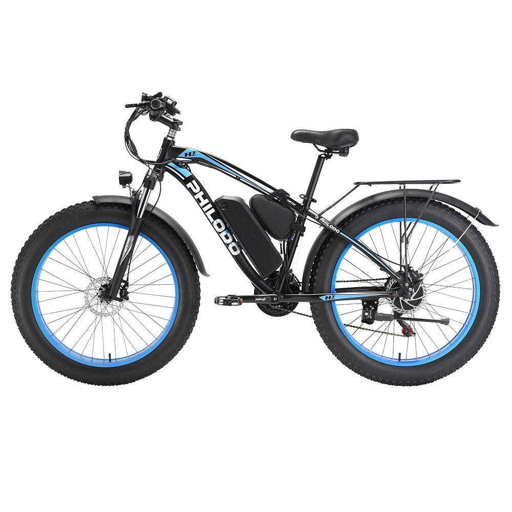 PHILODO H7 Electric Mountain Bike 26" Tires 1000W Motor 48V 17.5Ah Battery