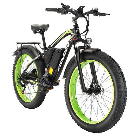 PHILODO H7 Electric Mountain Bike 26" Tires 1000W Motor 48V 17.5Ah Battery