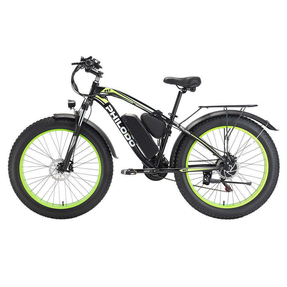 PHILODO H7 Electric Mountain Bike 26" Tires 1000W Motor 48V 17.5Ah Battery