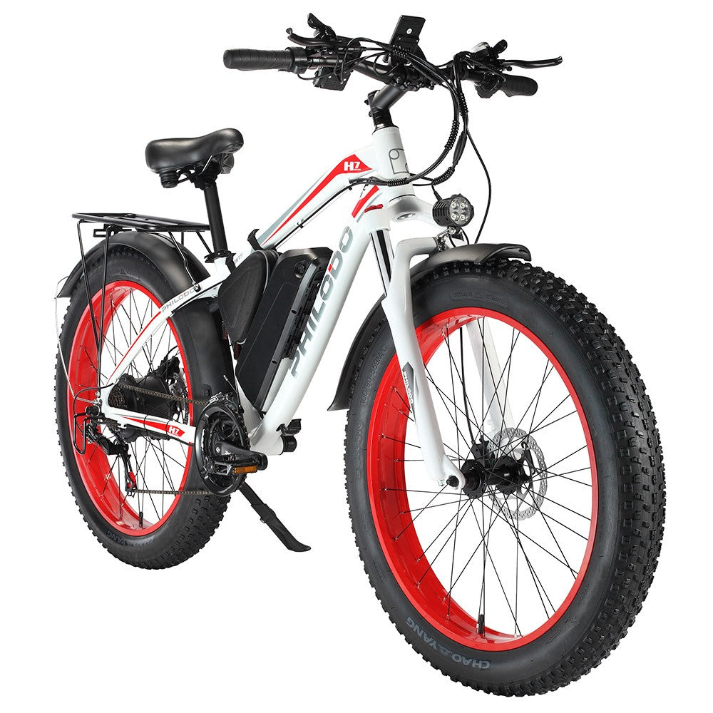 PHILODO H7 Electric Mountain Bike 26" Tires 1000W Motor 48V 17.5Ah Battery